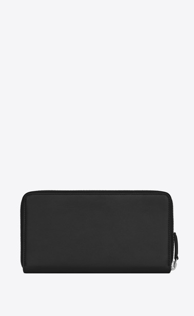 id zip around wallet in smooth leather